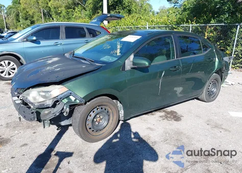 2016 Toyota Corolla Le z USA, uszkodzony, nr VIN 2T1BURHE2GC601184